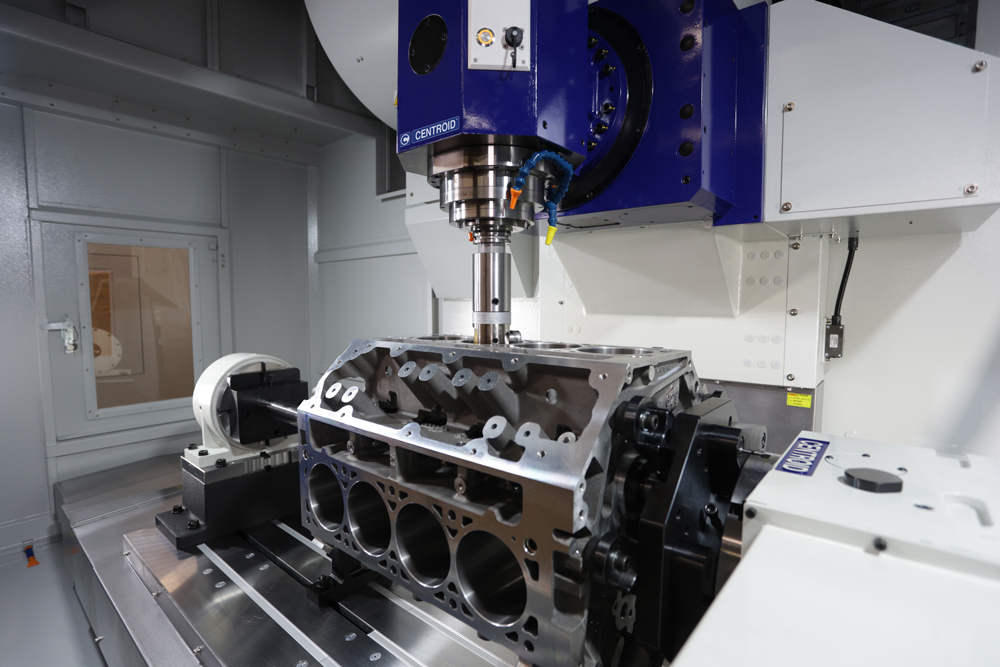 Современный фрезерный ЧПУ-станок